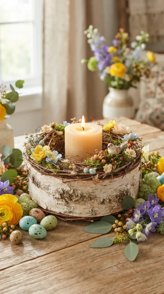 Nest Candle Decor Ideas