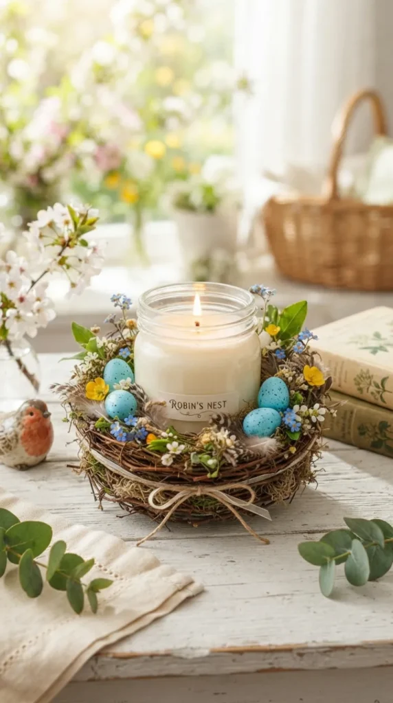 Nest Candle Decor Ideas