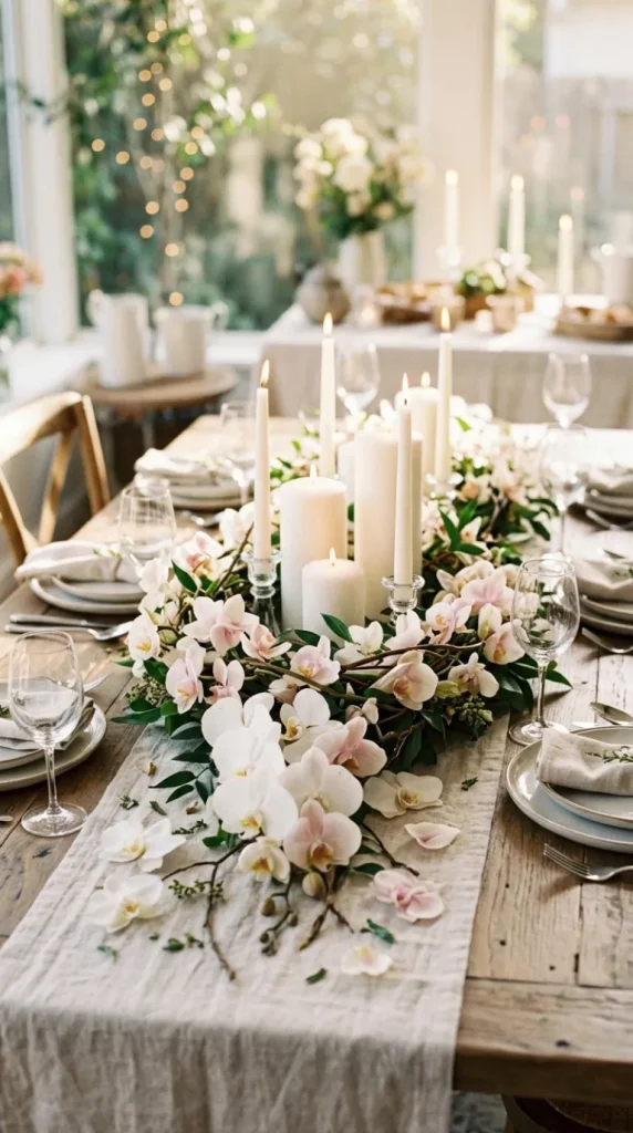 Floral Candle Decor Ideas