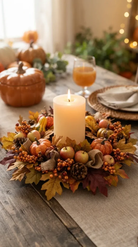 Thanksgiving candle Ideas