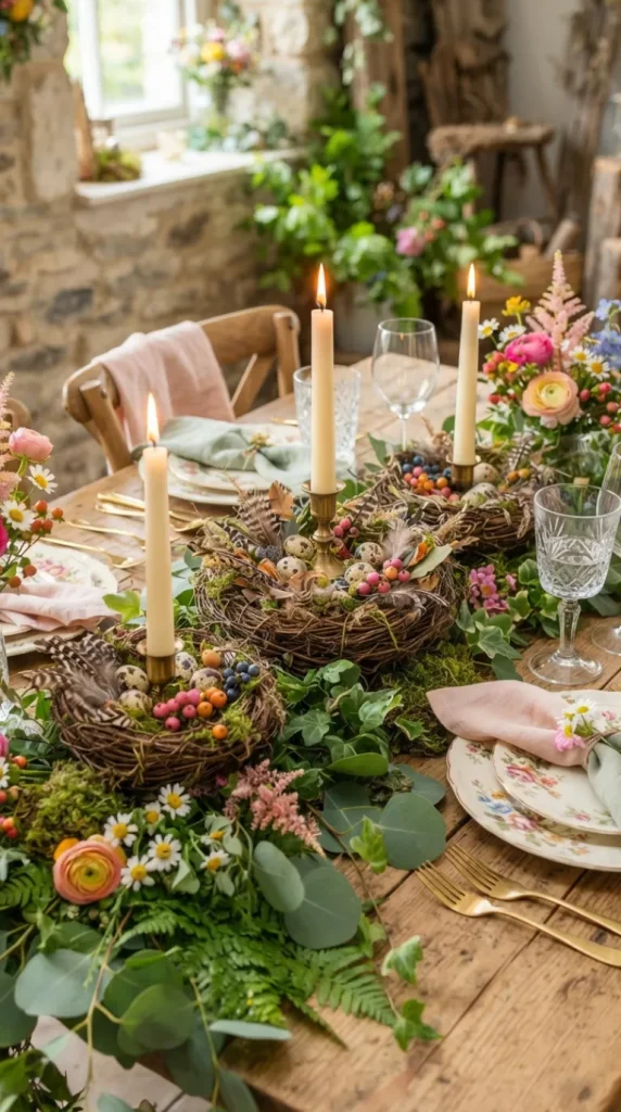 Nest Candle Decor Ideas
