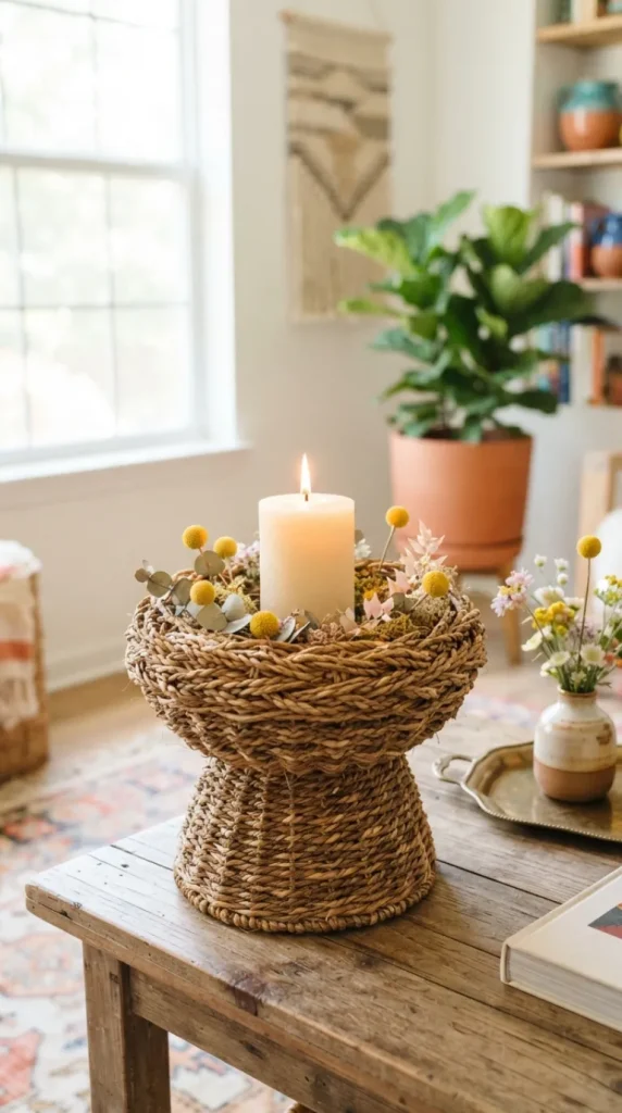 Nest Candle Decor Ideas