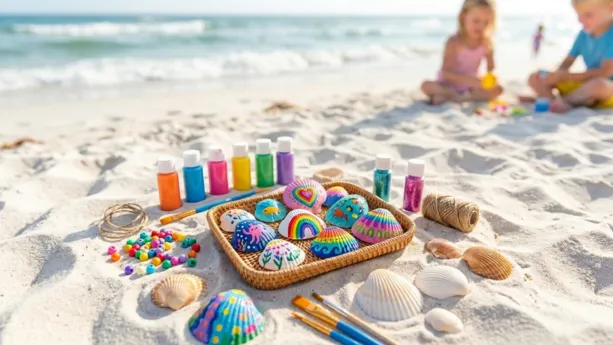 beach crafts ideas for kids
