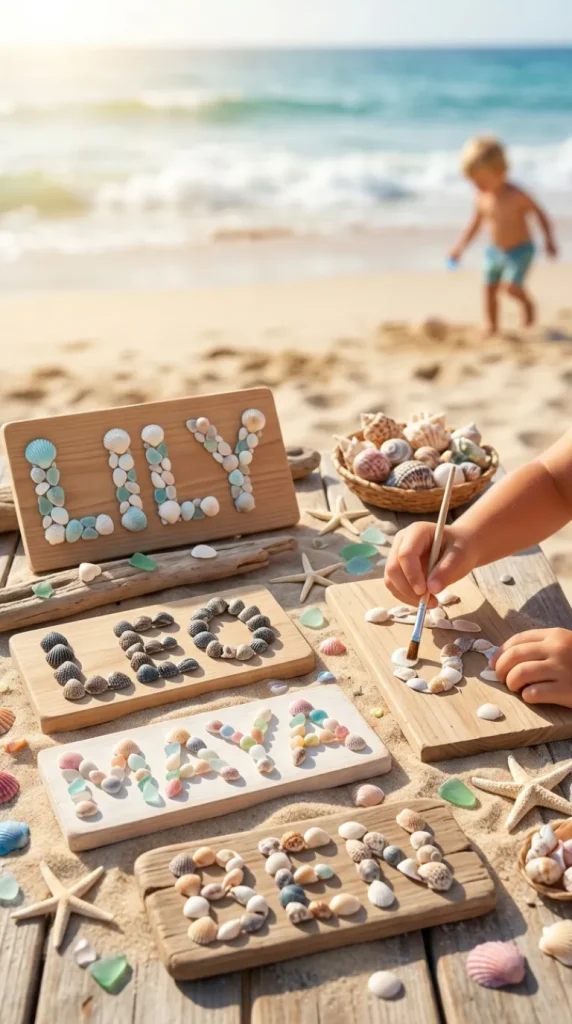 beach sand crafts for kids