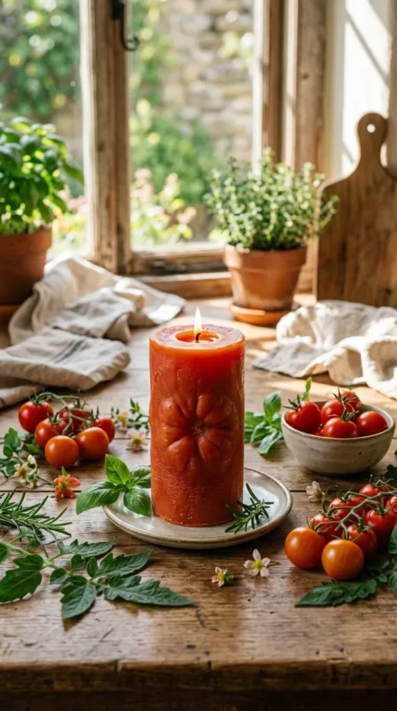 diy tomato candle ideas