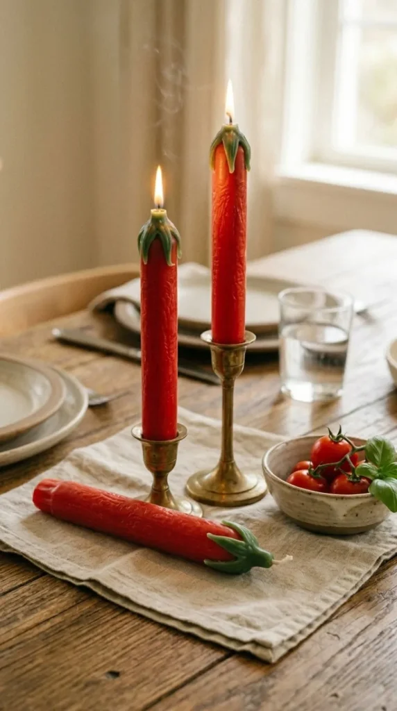 tomato scented candle ideas