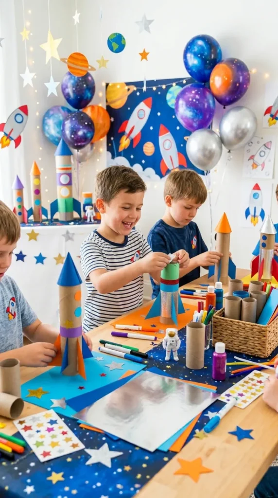 Boys Birthday Party Crafts