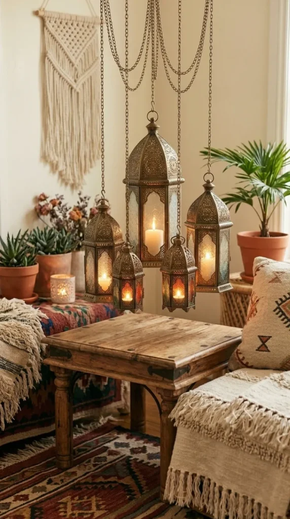 boho candle decor ideas