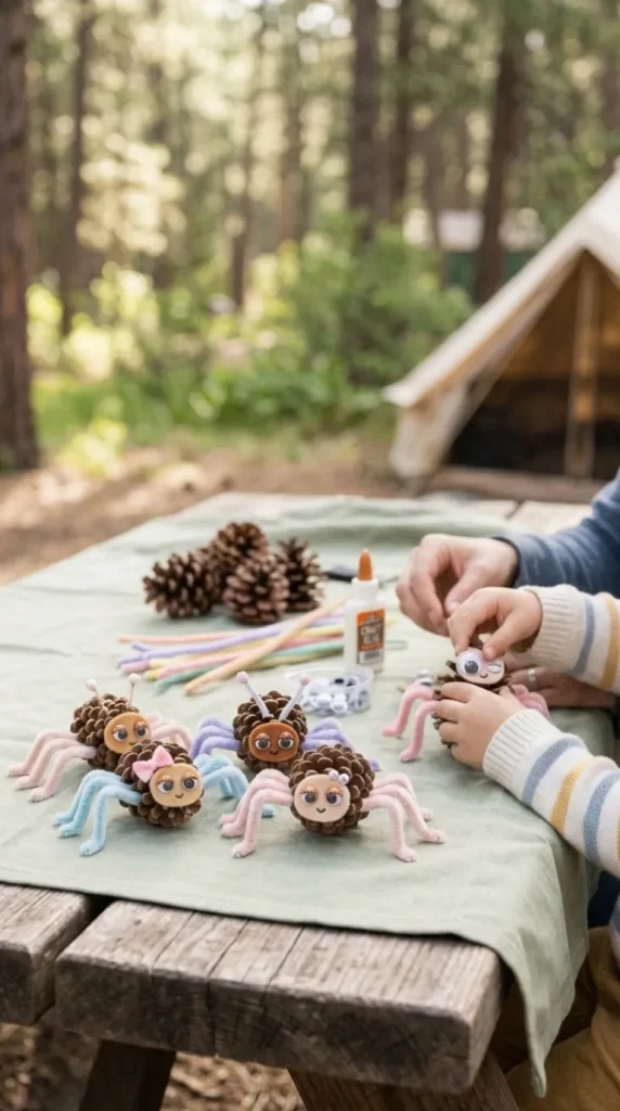 camping crafts for kids