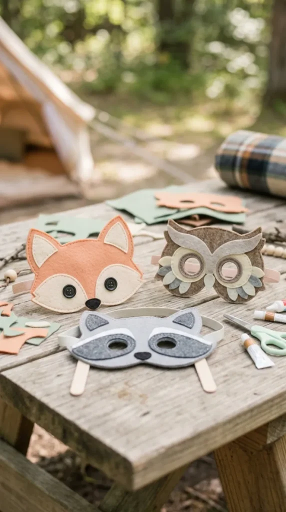 camping crafts for kids printable