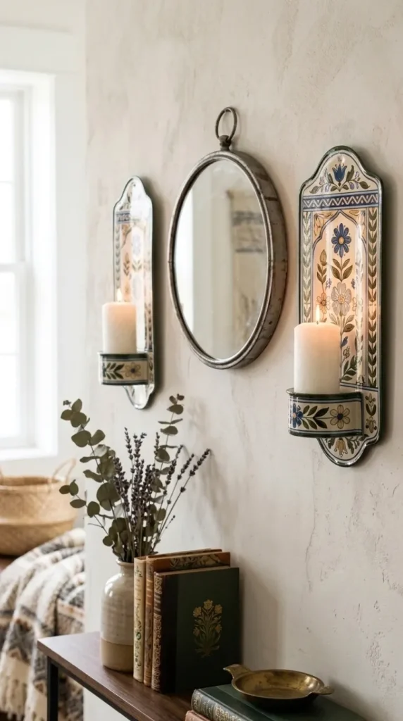 candle sconce decor ideas