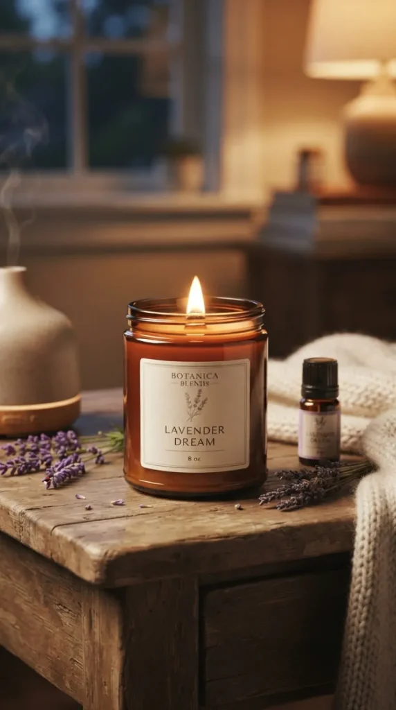 aromatherapy candle ideas