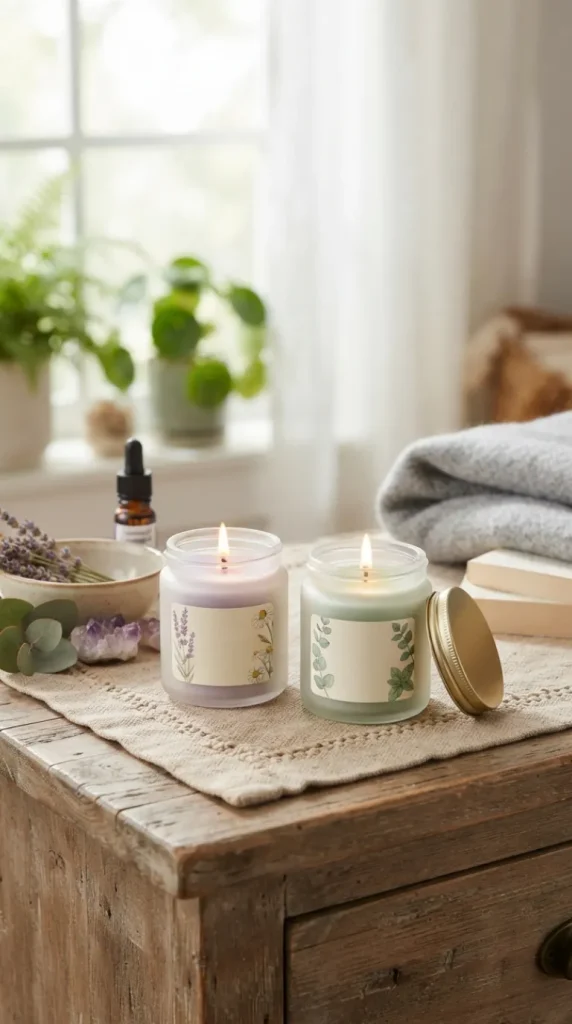 aromatherapy candle ideas