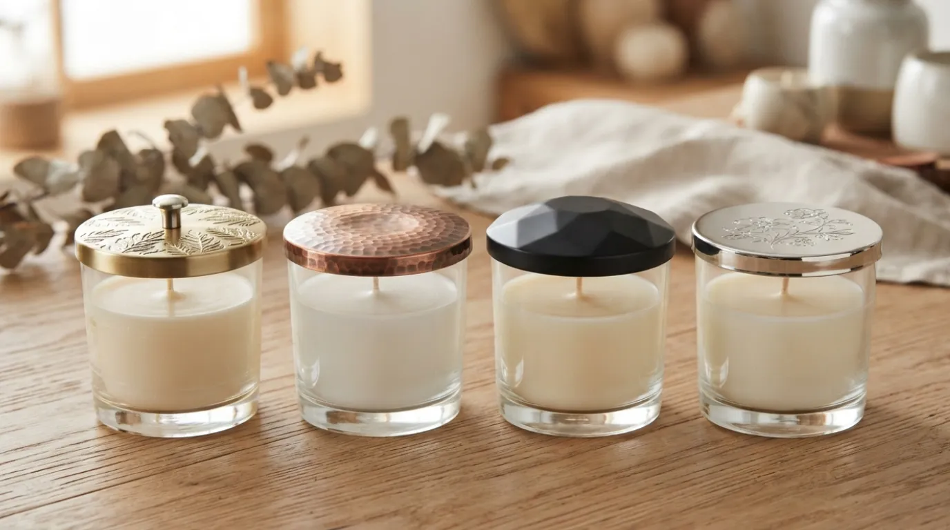 candle lid ideas