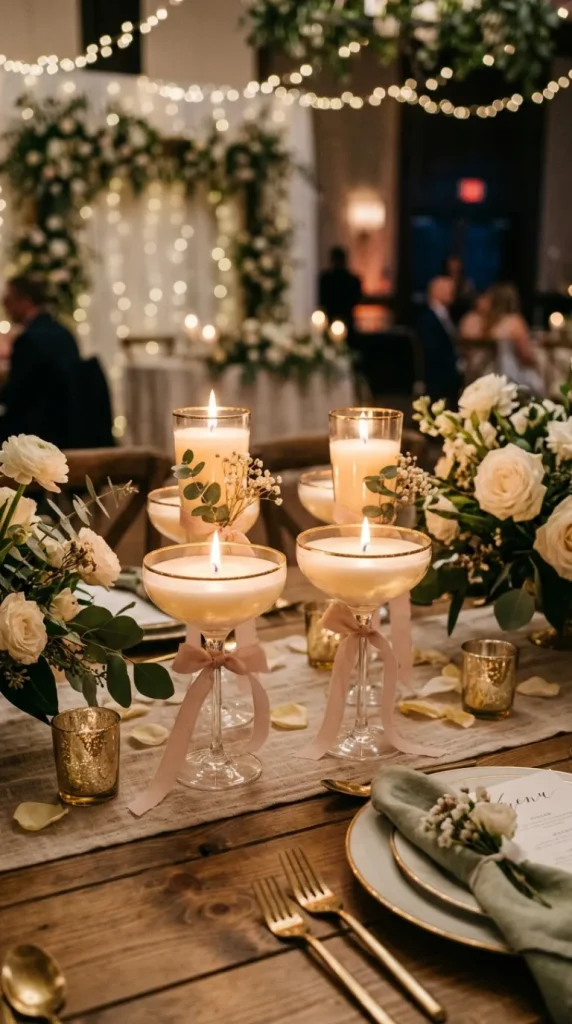 DIY wedding candle ideas