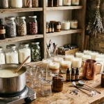 17 Cozy Candle-Making Studio Ideas For Small Business Owners candle-making studio ideas