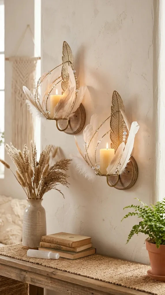 candle sconce decor ideas