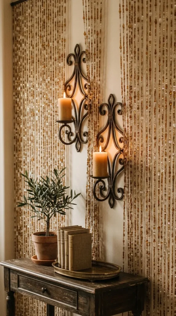 candle sconce decor ideas