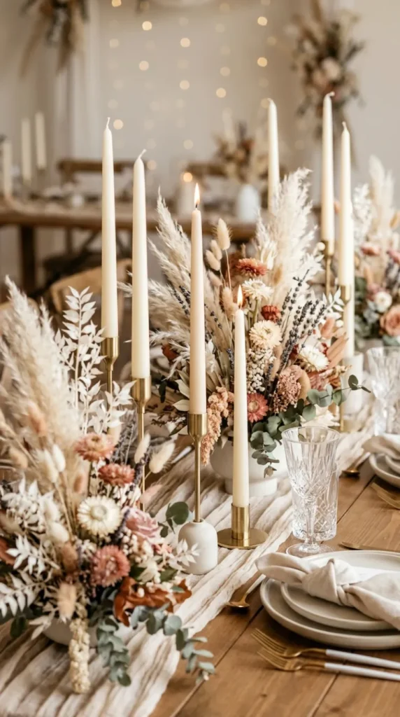 DIY wedding candle ideas