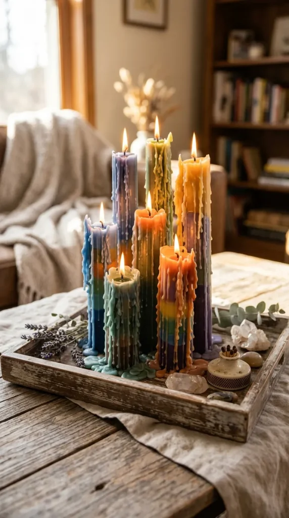 candle tray styling ideas