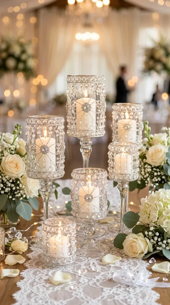 DIY wedding candle ideas