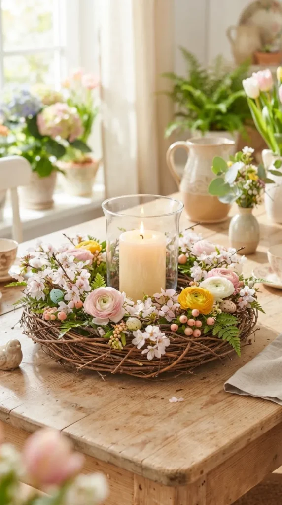 Nest Candle Decor Ideas
