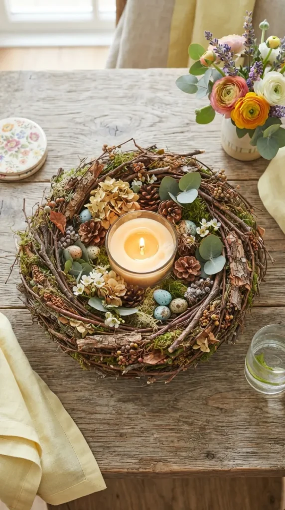 Nest Candle Decor Ideas