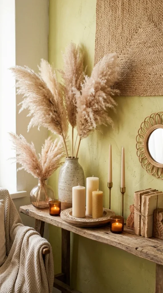 boho candle decor ideas