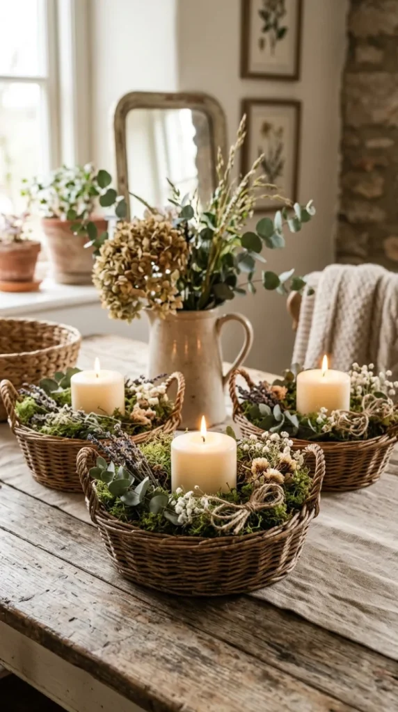 farmhouse candle decor ideas