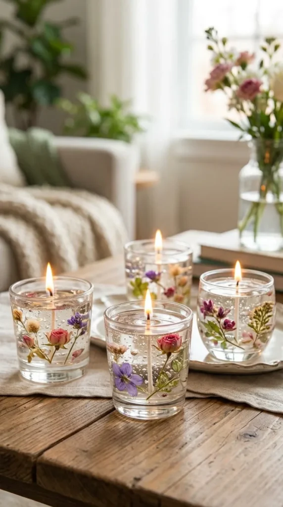 gel candle ideas