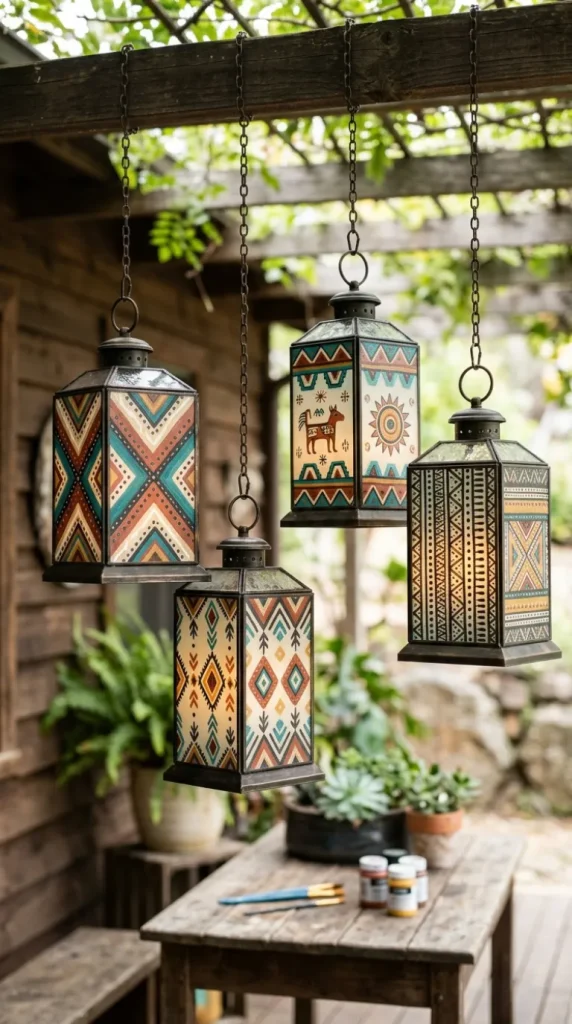 lantern painting ideas