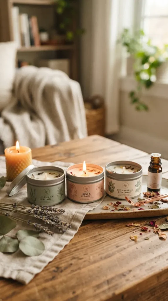 aromatherapy candle ideas