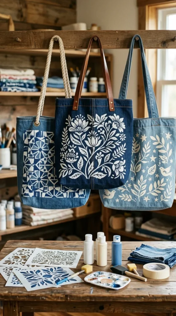 DIY tote bag ideas simple