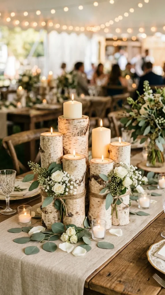 DIY wedding candle ideas