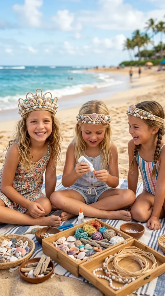 easy beach crafts for kids