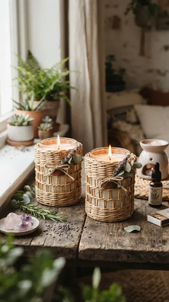 diy essential oil candle ideas