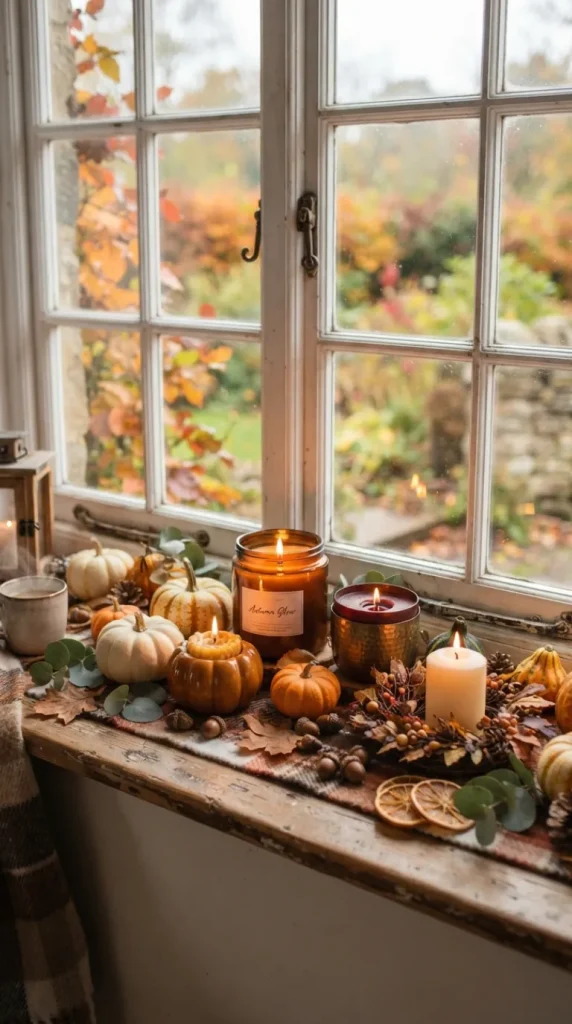 DIY fall candle ideas