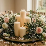 16 Fresh Floral Candle Decor Ideas to Brighten Every Tablescape Floral Candle Decor Ideas