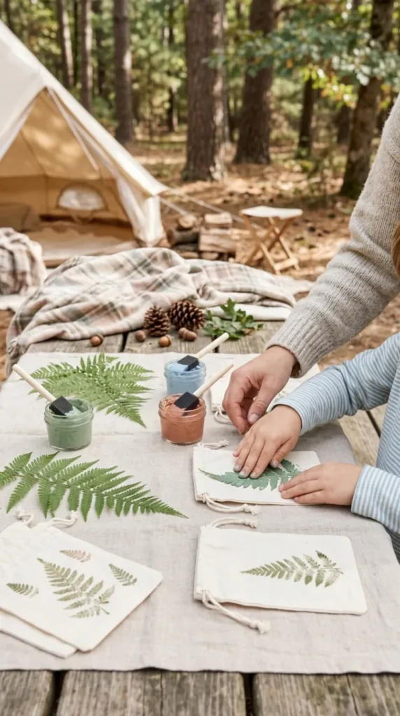 camping crafts for kids