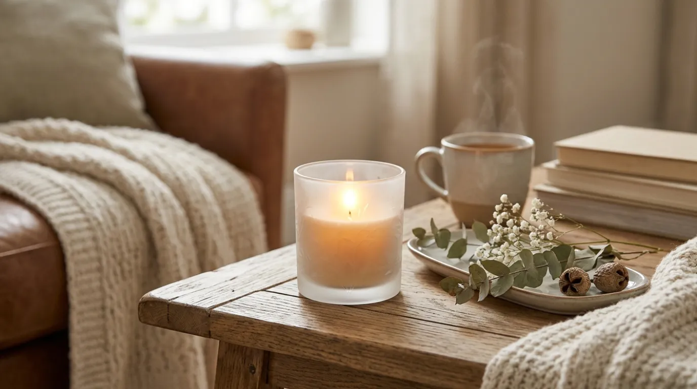 frosted glass candle holder ideas