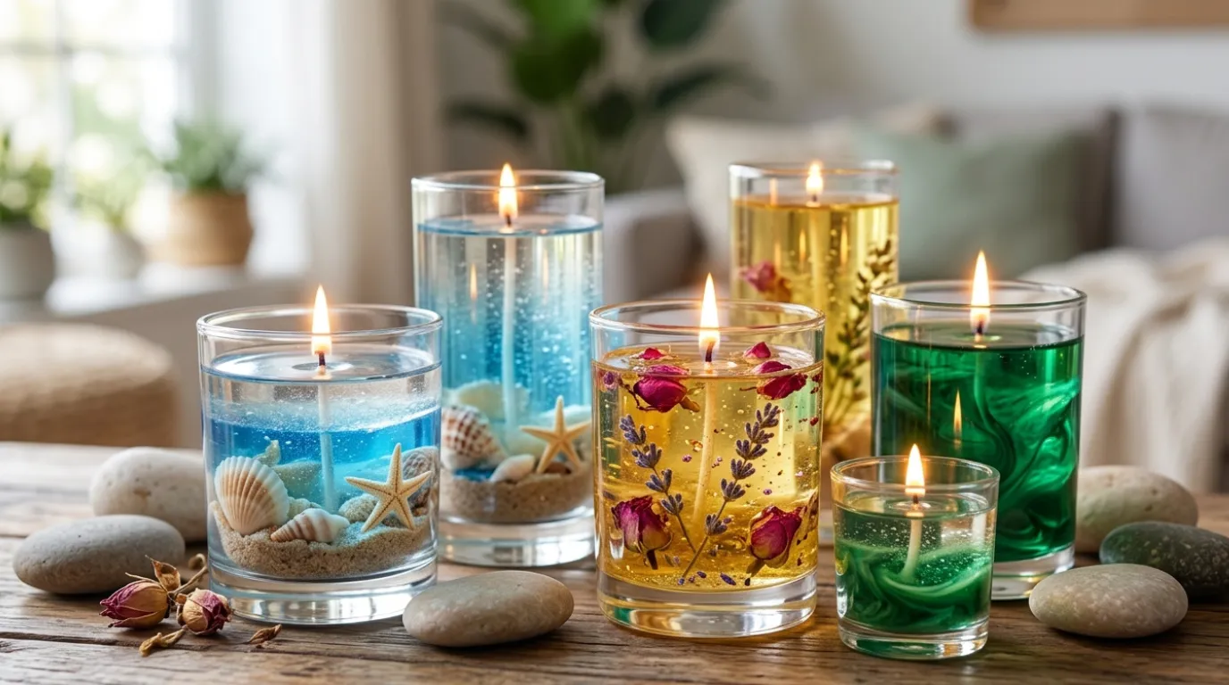 gel candle ideas