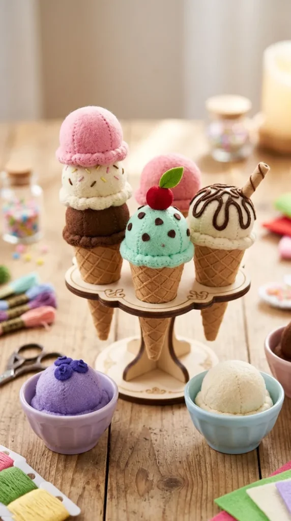 beautiful ice cream craft ideas