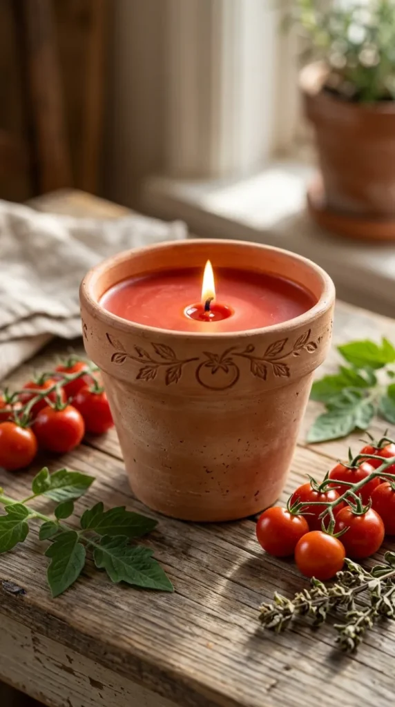 kobo tomato candle ideas