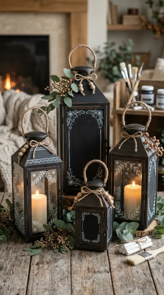 lantern painting ideas