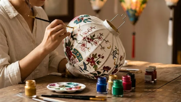 lantern painting ideas