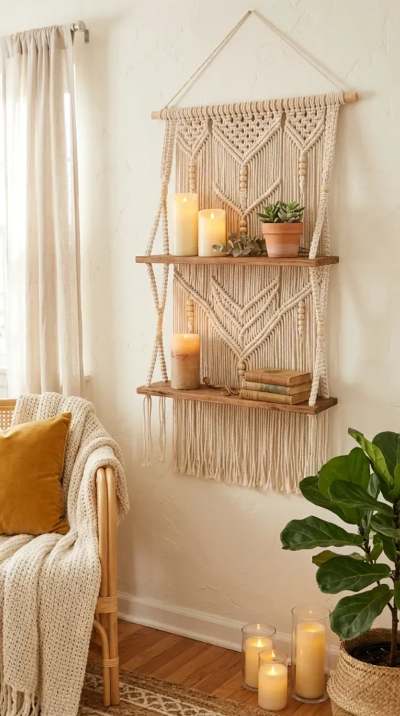boho candle decor ideas