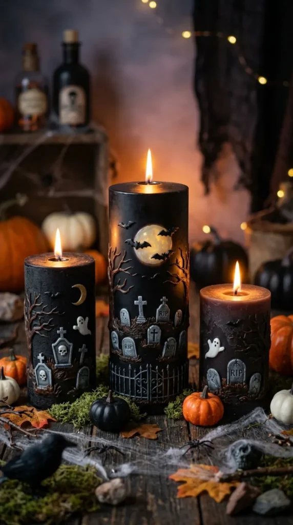 Halloween candle ideas