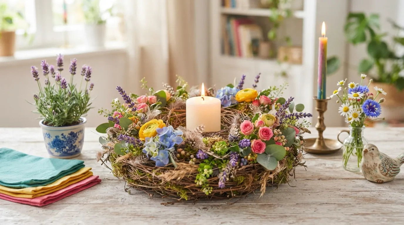 Nest Candle Decor Ideas