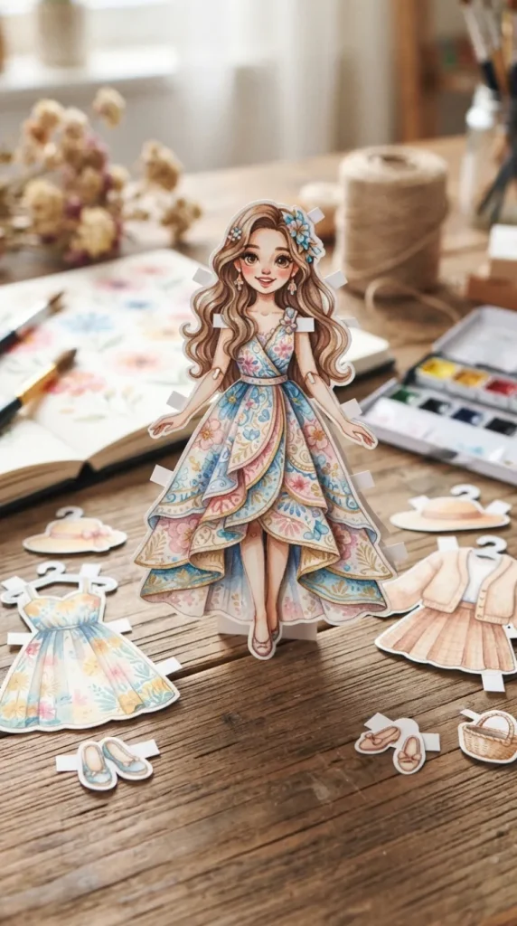 DIY Paper Doll Ideas
