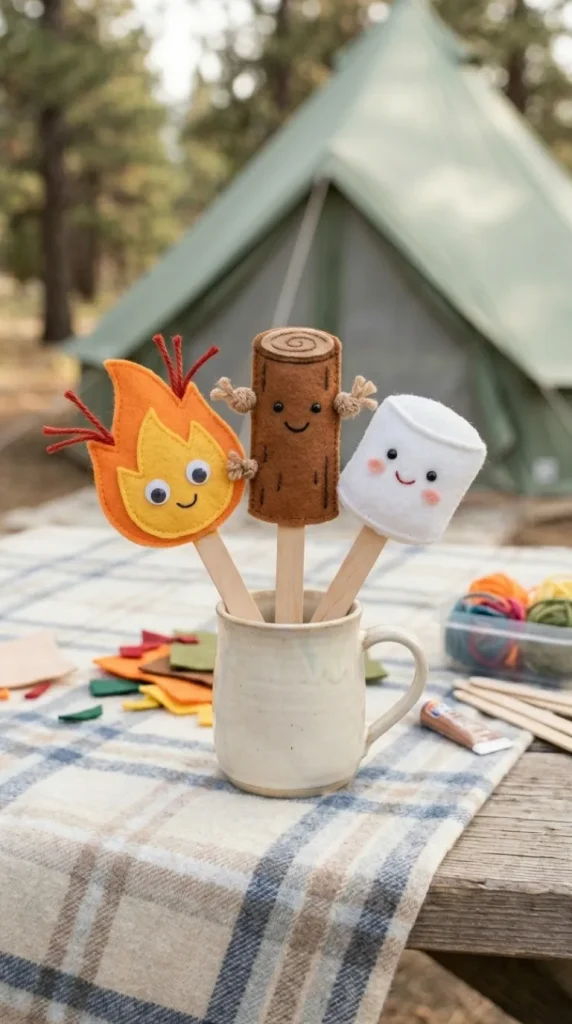 camping crafts for kids